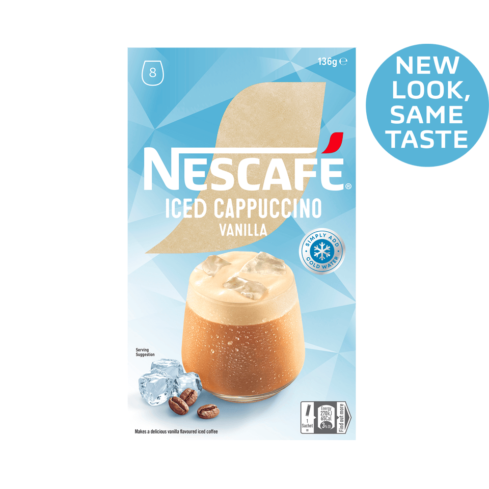 NESCAFÉ® Iced Vanilla Cappuccino sachets Nescafé AU